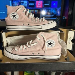 Converse Pink High-Top Sneakers